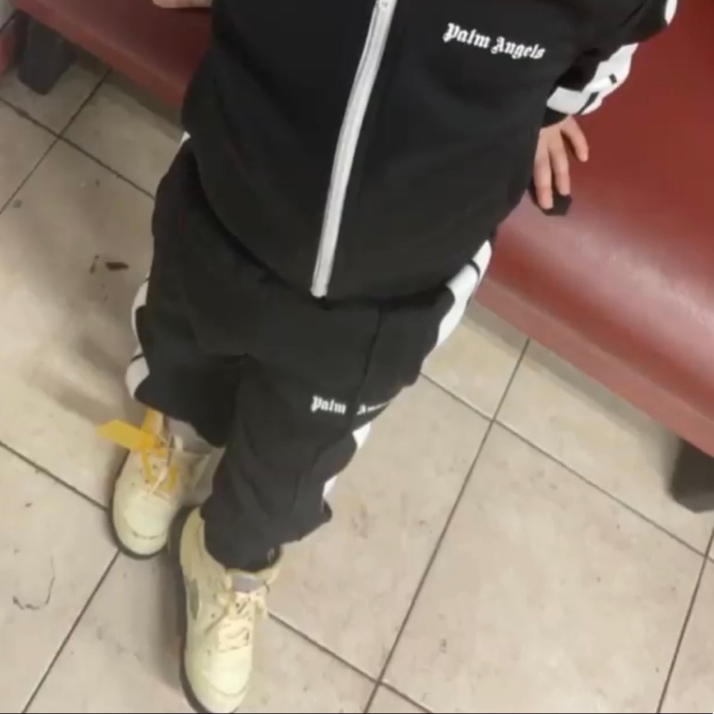 Palm angels sweatsuit kids SIZE 5